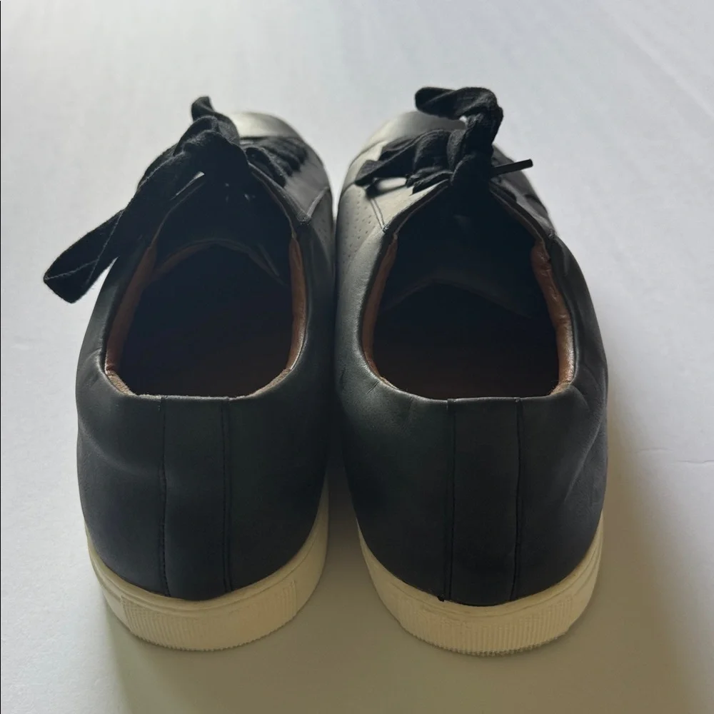 Supply Lab Men’s Damian Black Leather Sneakers